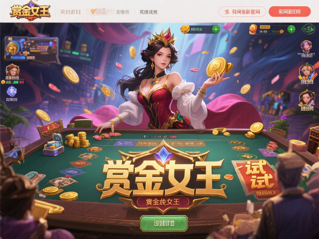 尽情体验：全新上线的《赏金女王》官网，免费试玩等您来探索！ 